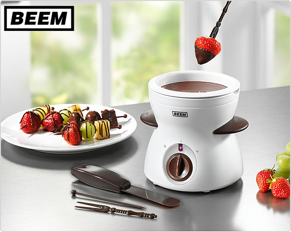 1 Day Fly Lady - Chocolade En Kaasfondue Set 1 Day Fly Lady - Chocolade En Kaasfondue Set