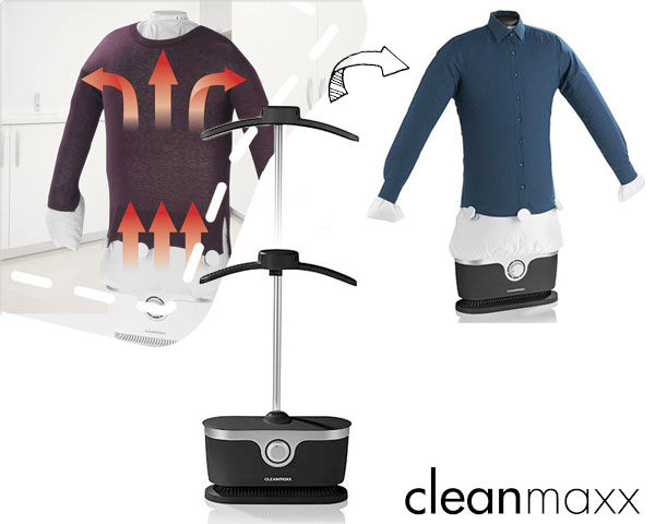 1 Day Fly Lady - Cleanmaxx Automatische Strijkmachine 1 Day Fly Lady - Cleanmaxx Automatische Strijkmachine