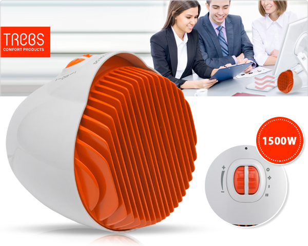 1 Day Fly Lady - Compacte Trebs 1500W Verwarming 1 Day Fly Lady - Compacte Trebs 1500W Verwarming