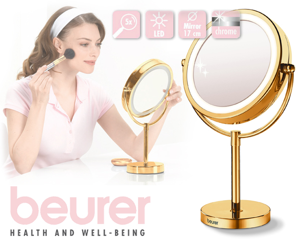 1 Day Fly Lady - Cosmetische Spiegel Met 2 Draaibare Spiegelvlakken 1 Day Fly Lady - Cosmetische Spiegel Met 2 Draaibare Spiegelvlakken