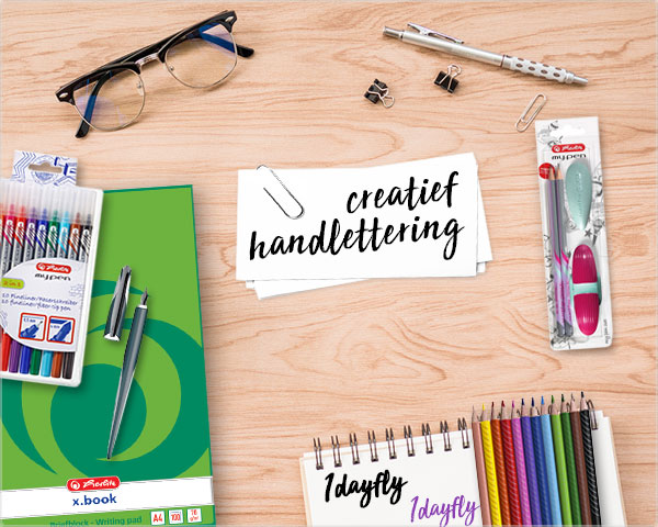 1 Day Fly Lady - Creatief Met Handlettering 1 Day Fly Lady - Creatief Met Handlettering