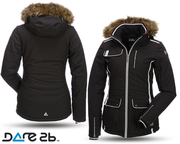 1 Day Fly Lady - Dare2b Glamour Dames Ski-Jas 1 Day Fly Lady - Dare2b Glamour Dames Ski-Jas