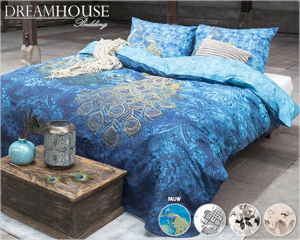 1 Day Fly Lady - Dreamhouse 100% Katoenen Dekbedovertrekken 1 Day Fly Lady - Dreamhouse 100% Katoenen Dekbedovertrekken