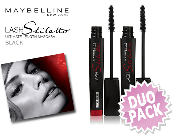 1 Day Fly Lady - Duopack Maybeline Lash Stiletto Mascara 1 Day Fly Lady - Duopack Maybeline Lash Stiletto Mascara
