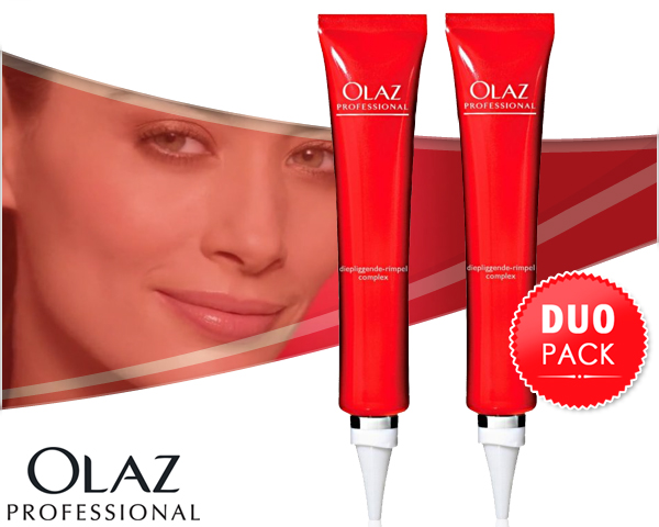 1 Day Fly Lady - Duopack Olaz Diepliggende Rimpelcreme 1 Day Fly Lady - Duopack Olaz Diepliggende Rimpelcreme