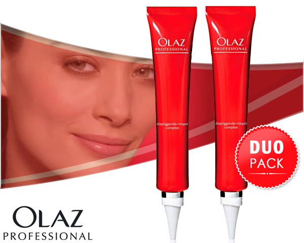 1 Day Fly Lady - Duopack Olaz Diepliggende Rimpelcreme