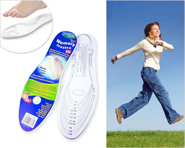 1 Day Fly Lady - Duopack Orthopedische Memory Foam Inlegzolen 1 Day Fly Lady - Duopack Orthopedische Memory Foam Inlegzolen