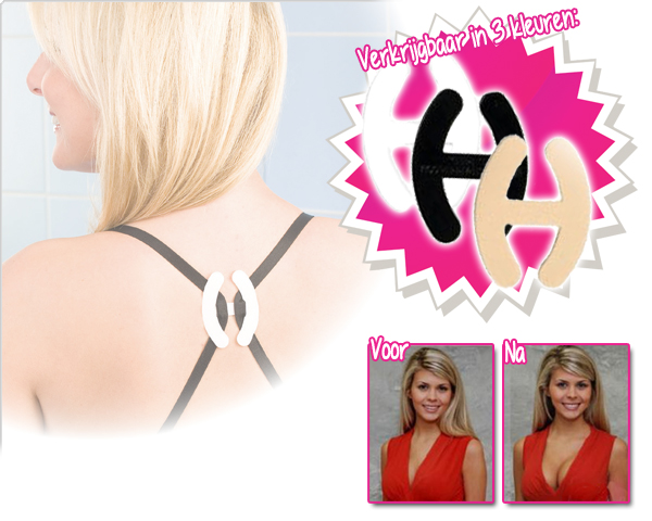 1 Day Fly Lady - Een Liftend Effect Voor Uw Borsten Met De Bra Clips 1 Day Fly Lady - Een Liftend Effect Voor Uw Borsten Met De Bra Clips