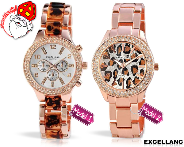 1 Day Fly Lady - Elegant Rose Gold Horloge 1 Day Fly Lady - Elegant Rose Gold Horloge