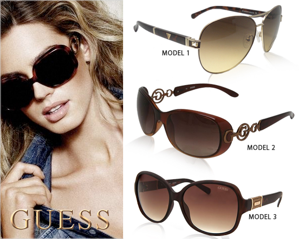 1 Day Fly Lady - Elegante Guess Dameszonnebril In 3 Modellen 1 Day Fly Lady - Elegante Guess Dameszonnebril In 3 Modellen