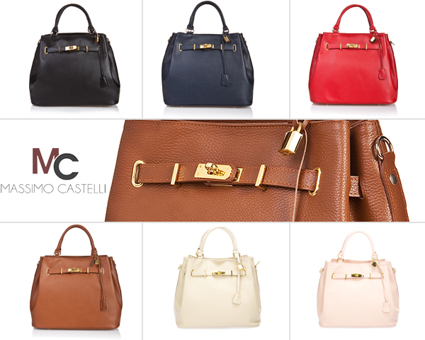 1 Day Fly Lady - Elegante Massimo Castelli Leren Damestassen In 6 Kleuren 1 Day Fly Lady - Elegante Massimo Castelli Leren Damestassen In 6 Kleuren