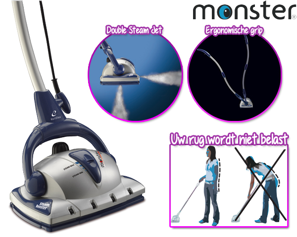 1 Day Fly Lady - Euroflex Monster Stoomreiniger 1 Day Fly Lady - Euroflex Monster Stoomreiniger