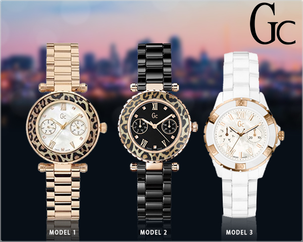 1 Day Fly Lady - Exclusieve Guess Collection Dameshorloges