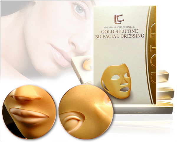 1 Day Fly Lady - Gouden 3D Masker Tegen Rimpels 1 Day Fly Lady - Gouden 3D Masker Tegen Rimpels