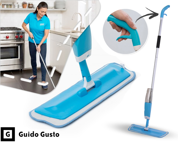 1 Day Fly Lady - Guido Gusto Spraymop: Vloeren Reinigen Zonder Emmer 1 Day Fly Lady - Guido Gusto Spraymop: Vloeren Reinigen Zonder Emmer