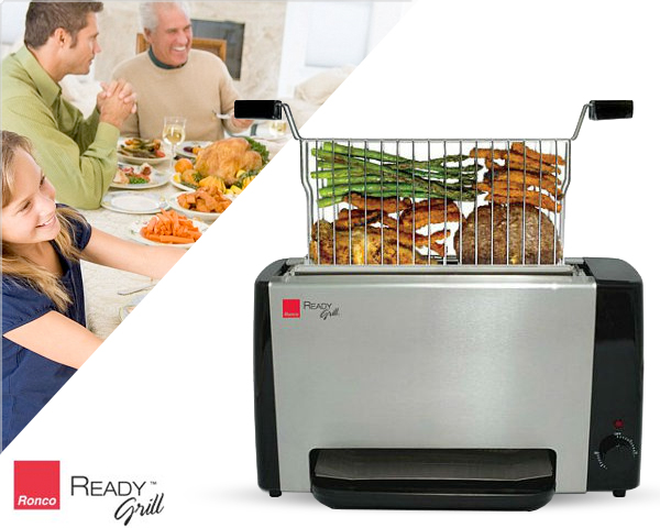 1 Day Fly Lady - Handige Ronco Ready Grill 1 Day Fly Lady - Handige Ronco Ready Grill