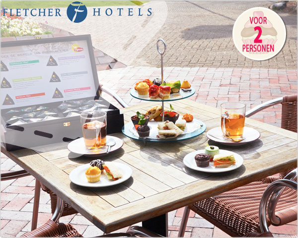 1 Day Fly Lady - High Tea Voor 2 Personen Bij Fletcher Hotels 1 Day Fly Lady - High Tea Voor 2 Personen Bij Fletcher Hotels