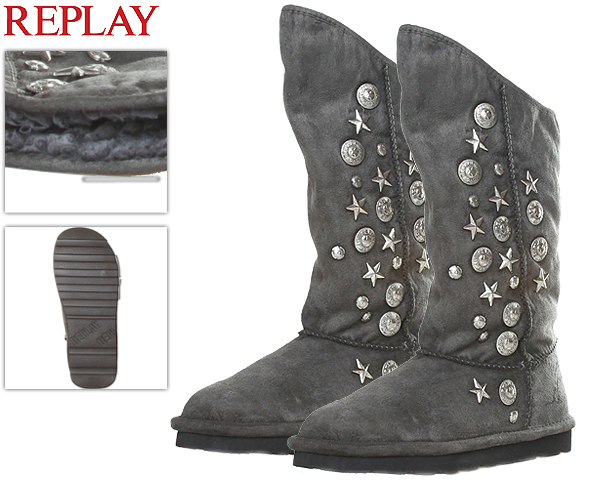 1 Day Fly Lady - Hippe Replay Winter Boots 1 Day Fly Lady - Hippe Replay Winter Boots