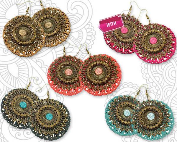 1 Day Fly Lady - Ibiza Style Oorbellen 1 Day Fly Lady - Ibiza Style Oorbellen