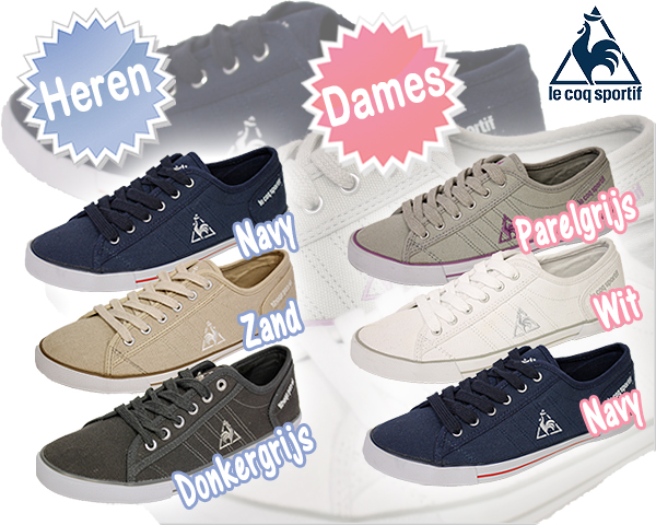 1 Day Fly Lady - Le Coq Sportif Dames En Heren Sneakers 1 Day Fly Lady - Le Coq Sportif Dames En Heren Sneakers