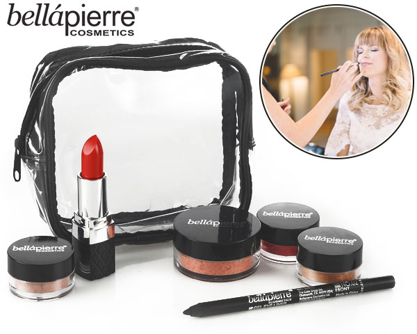 1 Day Fly Lady - Luxe Bella Pierre Tasje Met Minerale Make Up 1 Day Fly Lady - Luxe Bella Pierre Tasje Met Minerale Make Up