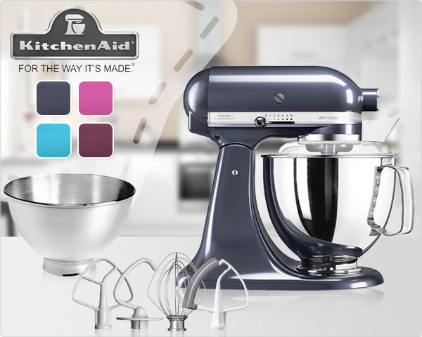 1 Day Fly Lady - Luxe Kitchenaid Artisan Elegance Keukenmachine 1 Day Fly Lady - Luxe Kitchenaid Artisan Elegance Keukenmachine