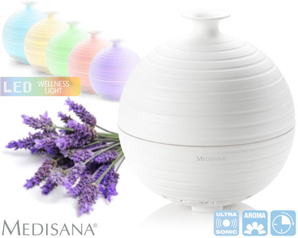 1 Day Fly Lady - Medisana Aroma Vernevelaar Met Wellness Licht 1 Day Fly Lady - Medisana Aroma Vernevelaar Met Wellness Licht
