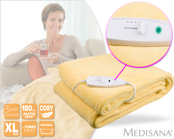 1 Day Fly Lady - Medisana Knuffel Warmtedeken 1 Day Fly Lady - Medisana Knuffel Warmtedeken
