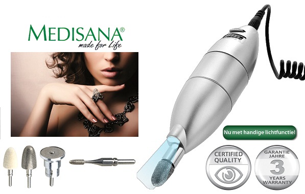 1 Day Fly Lady - MEDISANA MANICURE- EN PEDICURESET 1 Day Fly Lady - MEDISANA MANICURE- EN PEDICURESET