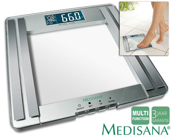 1 Day Fly Lady - Medisana Personenweegschaal Met Complete Bodycheck 1 Day Fly Lady - Medisana Personenweegschaal Met Complete Bodycheck