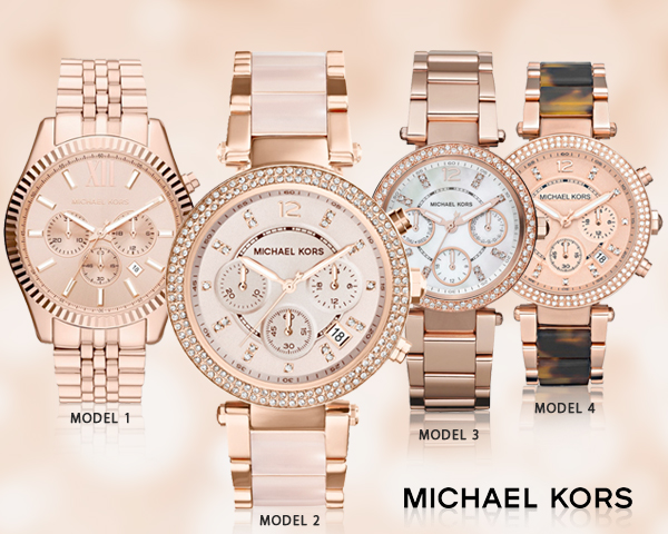 1 Day Fly Lady - Michael Kors Dameshorloge Naar Keuze