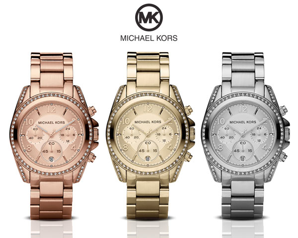 1 Day Fly Lady - Michael Kors Horloge In 3 Kleuren 1 Day Fly Lady - Michael Kors Horloge In 3 Kleuren