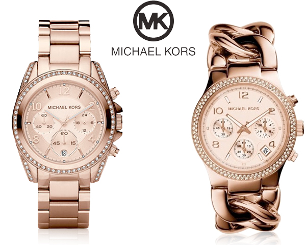 1 Day Fly Lady - Michael Kors Rosegouden Horloge 1 Day Fly Lady - Michael Kors Rosegouden Horloge