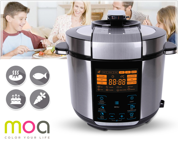 1 Day Fly Lady - Moa Multicooker Voor Supersnel Koken