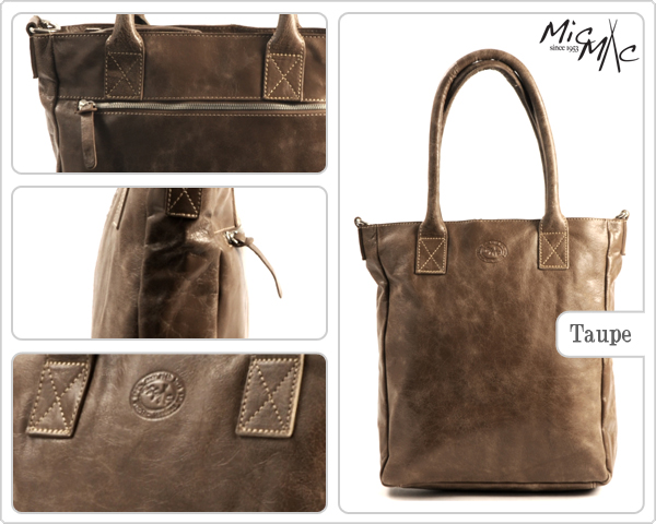 1 Day Fly Lady - Modieuze Leren Shopper Van Micmac 1 Day Fly Lady - Modieuze Leren Shopper Van Micmac