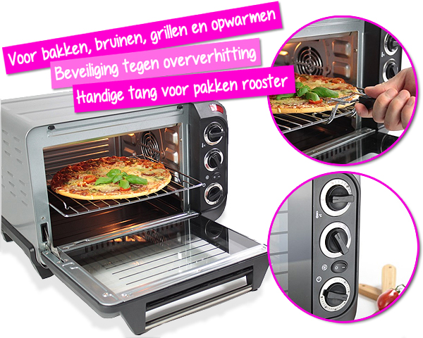 1 Day Fly Lady - Multifunctionele Oven Met Hittebescherming 1 Day Fly Lady - Multifunctionele Oven Met Hittebescherming