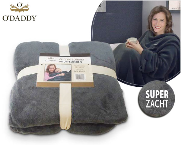 1 Day Fly Lady - O'daddy Zacht Knuffeldeken 1 Day Fly Lady - O'daddy Zacht Knuffeldeken