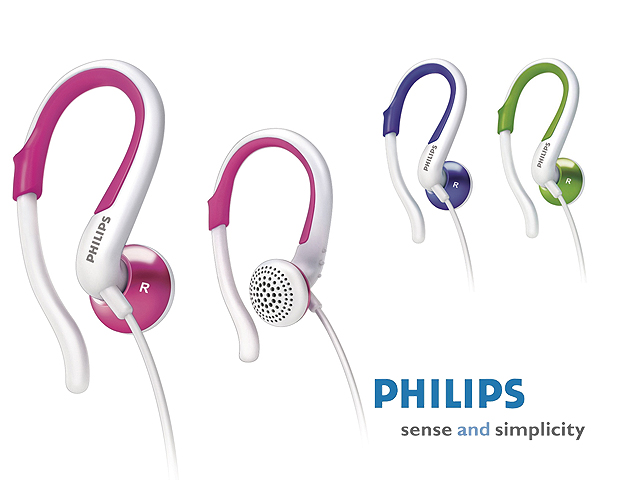 1 Day Fly Lady - Philips Hoofdtelefoon Met Oorhaakje 1 Day Fly Lady - Philips Hoofdtelefoon Met Oorhaakje