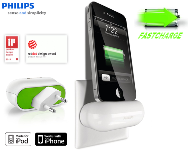 1 Day Fly Lady - Philips Wandstation Voor Iphone En Ipod 1 Day Fly Lady - Philips Wandstation Voor Iphone En Ipod