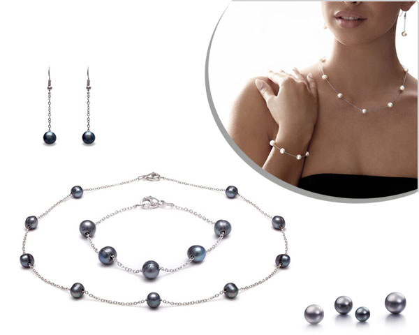 1 Day Fly Lady - Prachtige Zoetwaterparel Set 1 Day Fly Lady - Prachtige Zoetwaterparel Set
