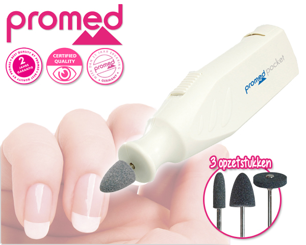 1 Day Fly Lady - Promed Draadloze Manicureset Voor Verzorgde Nagels