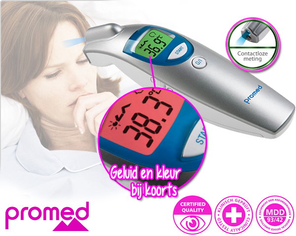 1 Day Fly Lady - Promed Infrarood Thermometer