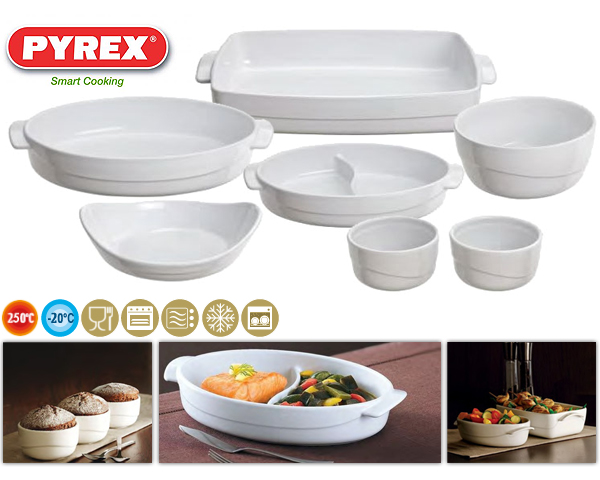 1 Day Fly Lady - Pyrex Wave Schalenset 1 Day Fly Lady - Pyrex Wave Schalenset