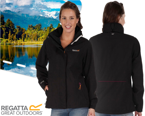 1 Day Fly Lady - Regatta Stretch Softshell Damesjack 1 Day Fly Lady - Regatta Stretch Softshell Damesjack