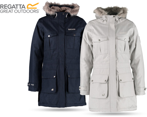 1 Day Fly Lady - Regatta Winterjas In Twee Kleuren 1 Day Fly Lady - Regatta Winterjas In Twee Kleuren