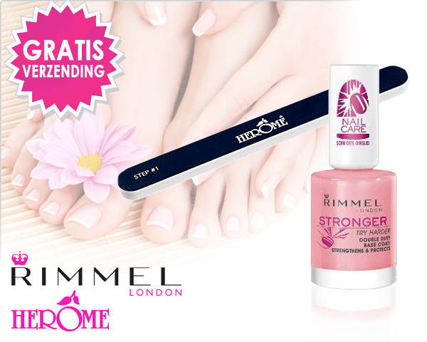 1 Day Fly Lady - Rimmel En Herome Nagelset Voor Mooie Verzorgde Nagels