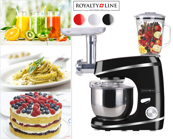 1 Day Fly Lady - Royalty Line 1600 Watt 3-In-1 Keukenmachine 1 Day Fly Lady - Royalty Line 1600 Watt 3-In-1 Keukenmachine