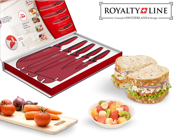 1 Day Fly Lady - Royalty Line Messenset Met Non-Stick Coating En Standaard 1 Day Fly Lady - Royalty Line Messenset Met Non-Stick Coating En Standaard