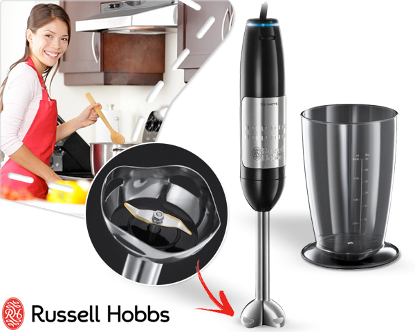 1 Day Fly Lady - Russell Hobbs Illumina 700W Staafmixer 1 Day Fly Lady - Russell Hobbs Illumina 700W Staafmixer