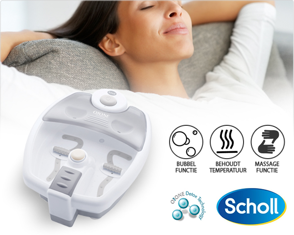 1 Day Fly Lady - Scholl Voetenbad Met Massage- En Bubbelfunctie 1 Day Fly Lady - Scholl Voetenbad Met Massage- En Bubbelfunctie